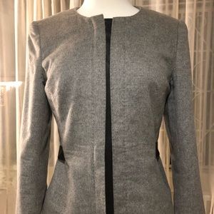 Lafayette 148 cashmere and leather jacket 8